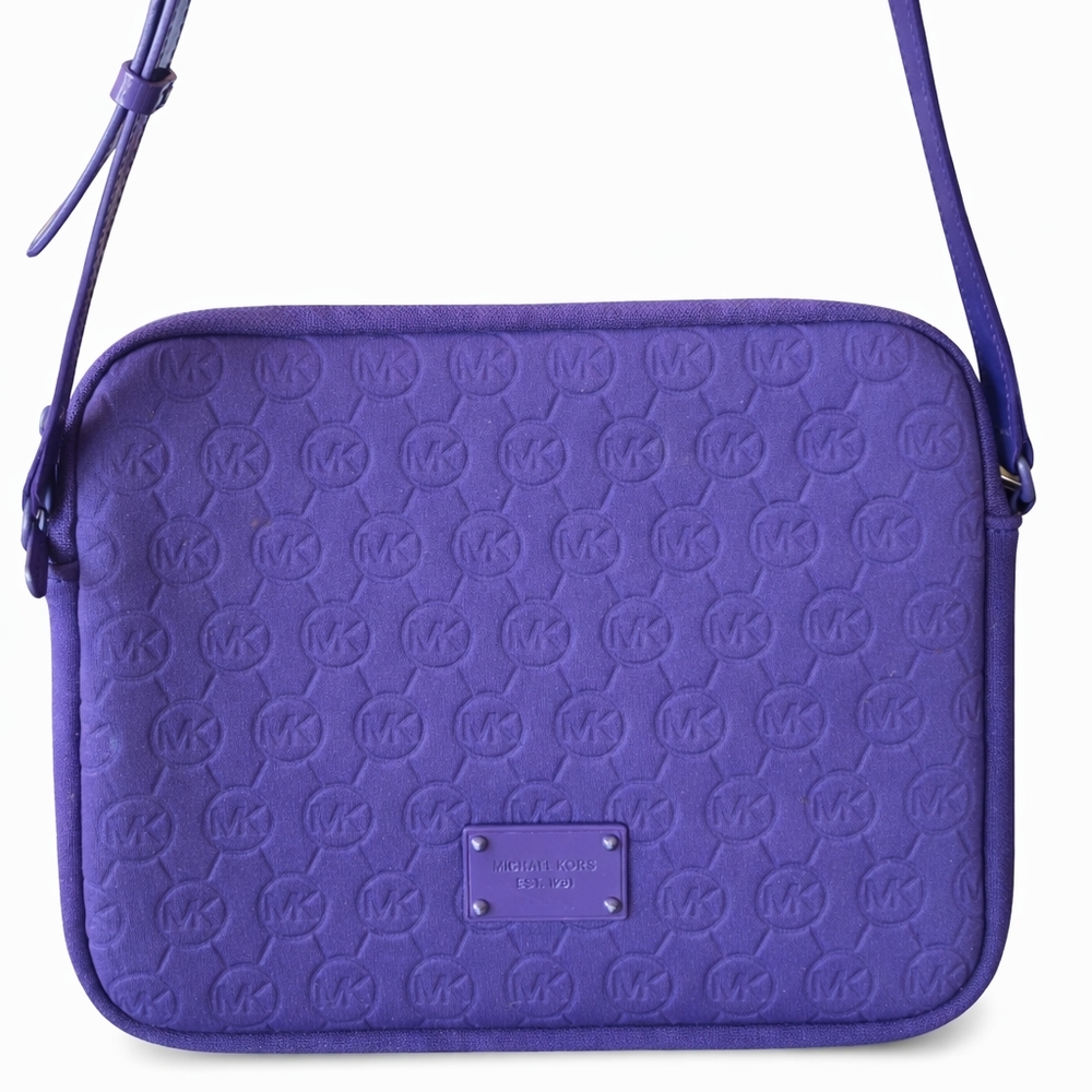 MICHAEL KORS PURPLE CROSSBODY BAG